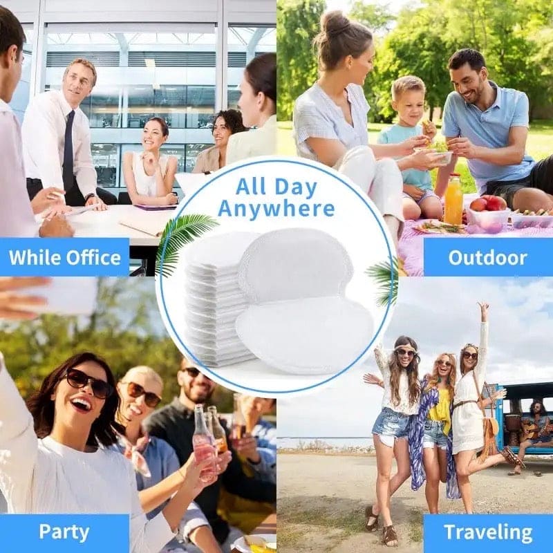 Set Of 10 Sweat Pads, Unisex Summer Deodorants Underarm Anti Perspiration Sweat Pads, Disposable Armpit Absorb Sweat Shield Pad, Cushion Clothes Sweat Wicking Pads Set Of 10 Sweat Pads, Unisex Summer Deodorants Underarm Anti Perspiration Sweat Pads, Disposable Armpit Absorb Sweat Shield Pad, Cushion Clothes Sweat Wicking Pads